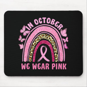 Im Oktober tragen wir Pink Leopard Brustkrebs im K Mousepad