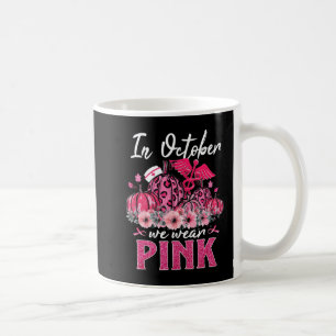 Im Oktober tragen wir Pink Nurse Life Pumpkin Leop Kaffeetasse