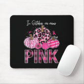 Im Oktober tragen wir Pink Pumpkin Breast Cancer A Mousepad (Mit Mouse)