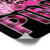 Im Oktober tragen wir Pink Pumpkin Breast Cancer A Poster (Ecke)