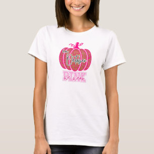 Im Oktober tragen wir Pink Pumpkin Fall Shirt Kreb