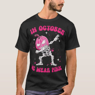 Im Oktober tragen wir Pink Pumpkin Halloween TShir T-Shirt