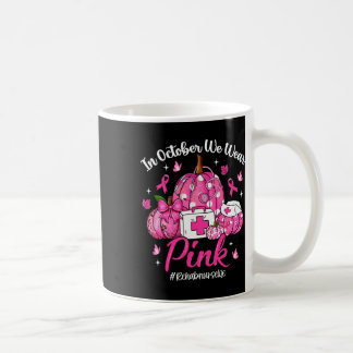 Im Oktober tragen wir Pink Rehab Nurse Life Brust Kaffeetasse