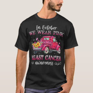 Im Oktober tragen wir Pink Ribbon Leopard LKW Brea T-Shirt