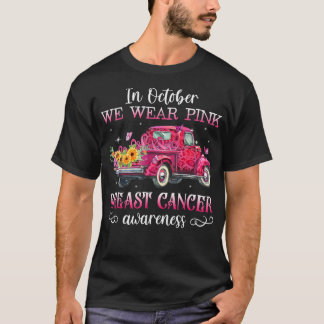 Im Oktober tragen wir Pink Ribbon Leopard LKW Brea T-Shirt