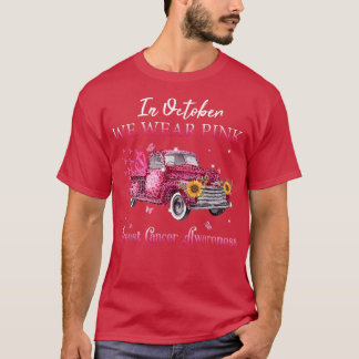 Im Oktober tragen wir Pink Ribbon Leopard LKW Brea T-Shirt