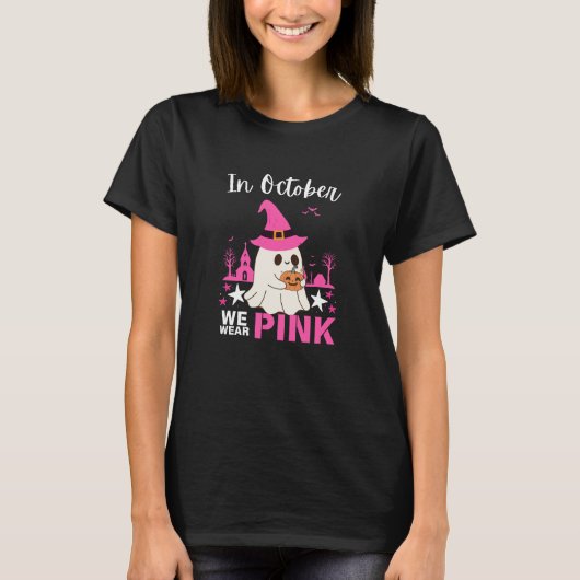 Im Oktober tragen wir Pink T-Shirt (Vorderseite)