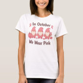 Im Oktober tragen wir Pink T-Shirt (Vorderseite)
