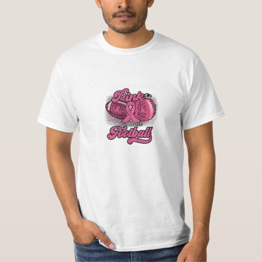 Im Oktober tragen wir Pink T-Shirt (Vorderseite)