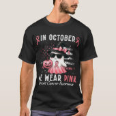 Im Oktober tragen wir Pink T-Shirt (Vorderseite)