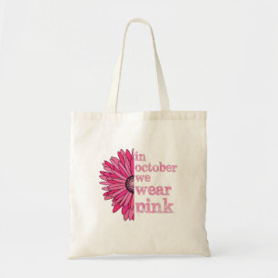 Im Oktober tragen wir Pink Tragetasche