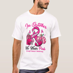 Im Oktober tragen wir Pink und beobachten Fußball T-Shirt