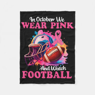 Im Oktober tragen wir Pink und schauen uns die Bru Fleecedecke