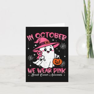 Im Oktober tragen wir pinkfarbene Shirts zum Brust Karte