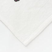 Im Oktober tragen wir rosa Brustkrebs-Bewusstsein Fleecedecke (Ecke)