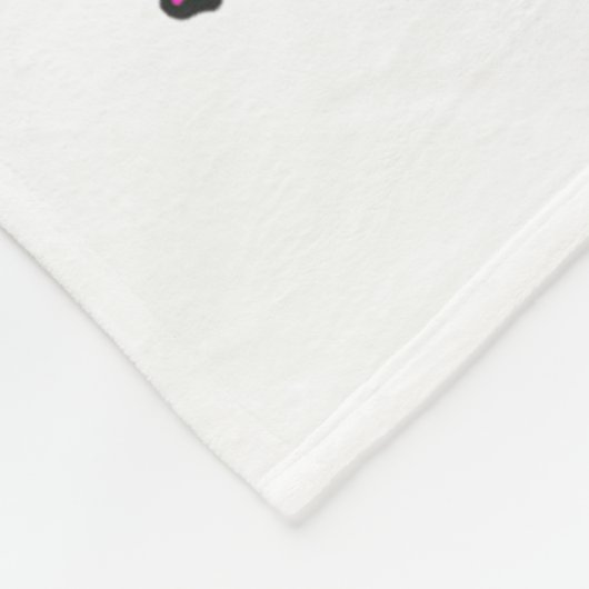 Im Oktober tragen wir rosa Brustkrebs-Bewusstsein Fleecedecke (Ecke)