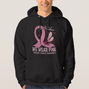 Im Oktober tragen wir rosa Brustkrebs-Bewusstsein Hoodie