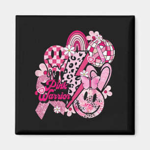 Im Oktober tragen wir rosa Brustkrebs-Bewusstsein Magnet