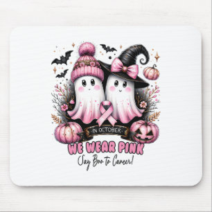 Im Oktober tragen wir rosa Brustkrebs-Bewusstsein  Mousepad
