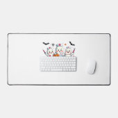 Im Oktober tragen wir rosa Brustkrebs-Bewusstsein Schreibtischunterlage (Tastatur & Maus)