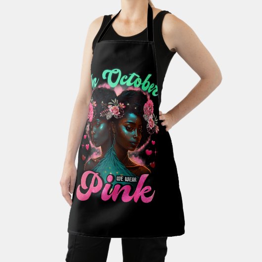 Im Oktober tragen wir rosa Brustkrebs-Bewusstsein Schürze (InSitu)