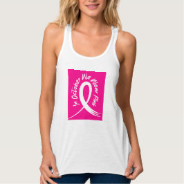 Im Oktober tragen wir rosa Brustkrebs-Bewusstsein Tank Top