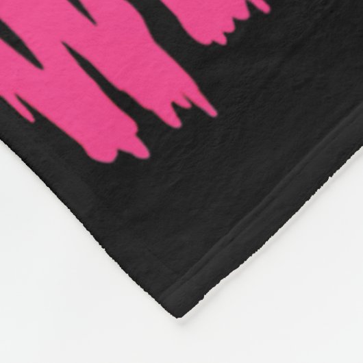 Im Oktober tragen wir rosa Brustkrebs Halloween Pu Fleecedecke (Ecke)