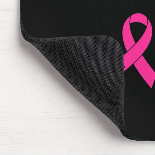 Im Oktober tragen wir rosa Brustkrebs Mousepad (Ecke)