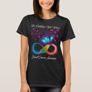 Im Oktober tragen wir rosa Brustkrebs-Schmetterlin T-Shirt