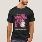 Im Oktober tragen wir rosa Brustkrebs T-Shirt (Vorderseite)