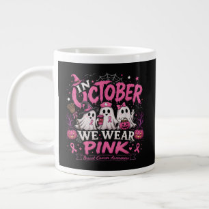 Im Oktober tragen wir Rosa Brustkrebsaufklärung Jumbo-Tasse