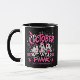 Im Oktober tragen wir Rosa Brustkrebsaufklärung Tasse