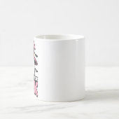 Im Oktober tragen wir rosa Brustkrebsvorwarnen Kaffeetasse (Mittel)