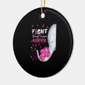 Im Oktober tragen wir rosa Elefantenbrasse Mon Keramik Ornament (Links)