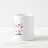 Im Oktober tragen wir rosa Entendesign 🎀 🦆 💗 Kaffeetasse (Mittel)