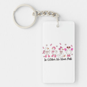 Im Oktober tragen wir rosa Entendesign 🎀 🦆 💗 Schlüsselanhänger