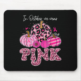 Im Oktober tragen wir rosa Erntedank Brustkrebs Mousepad