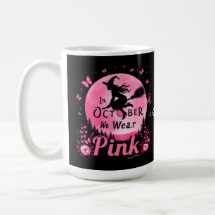 Im Oktober tragen wir rosa Hexenkrebs Kaffeetasse