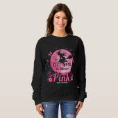 Im Oktober tragen wir rosa Hexenkrebs Sweatshirt (Vorne ganz)