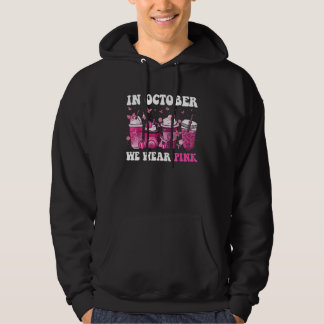 Im Oktober tragen wir rosa Kaffee Latte Herbst Her Hoodie