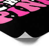 Im Oktober tragen wir rosa Ribbon Brustkrebs Aware Poster (Ecke)