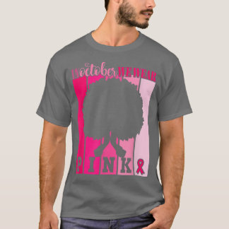 Im Oktober tragen wir rosa Ribbon Brustkrebs Aware T-Shirt