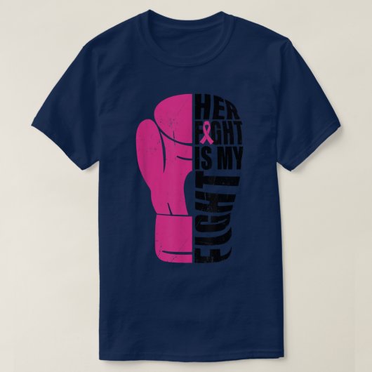 Im Oktober tragen wir rosa Schmetterlinge Brustkre T-Shirt (Design vorne)
