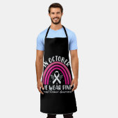 Im Oktober tragen wir rosa Schürze (Getragen)
