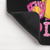 Im Oktober tragen wir Rosa Softll Brustkrebsbewuss Mousepad (Ecke)