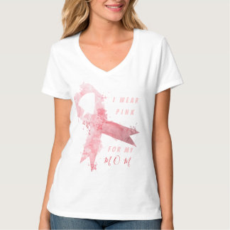 Im Oktober tragen wir rosa T - Shirt