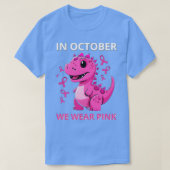 im Oktober tragen wir rosa T-Shirt (Design vorne)