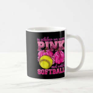 Im Oktober tragen wir Rosa und beobachten Softll B Kaffeetasse
