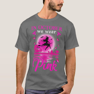 Im Oktober tragen wir rosafarbene Rosa-Rotzunge-Au T-Shirt