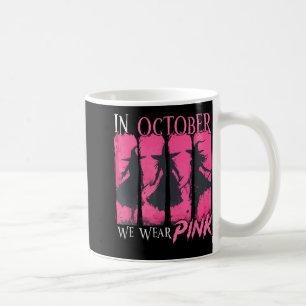 Im Oktober tragen wir rosafarbene Rosa-Rotzunge-Br Kaffeetasse